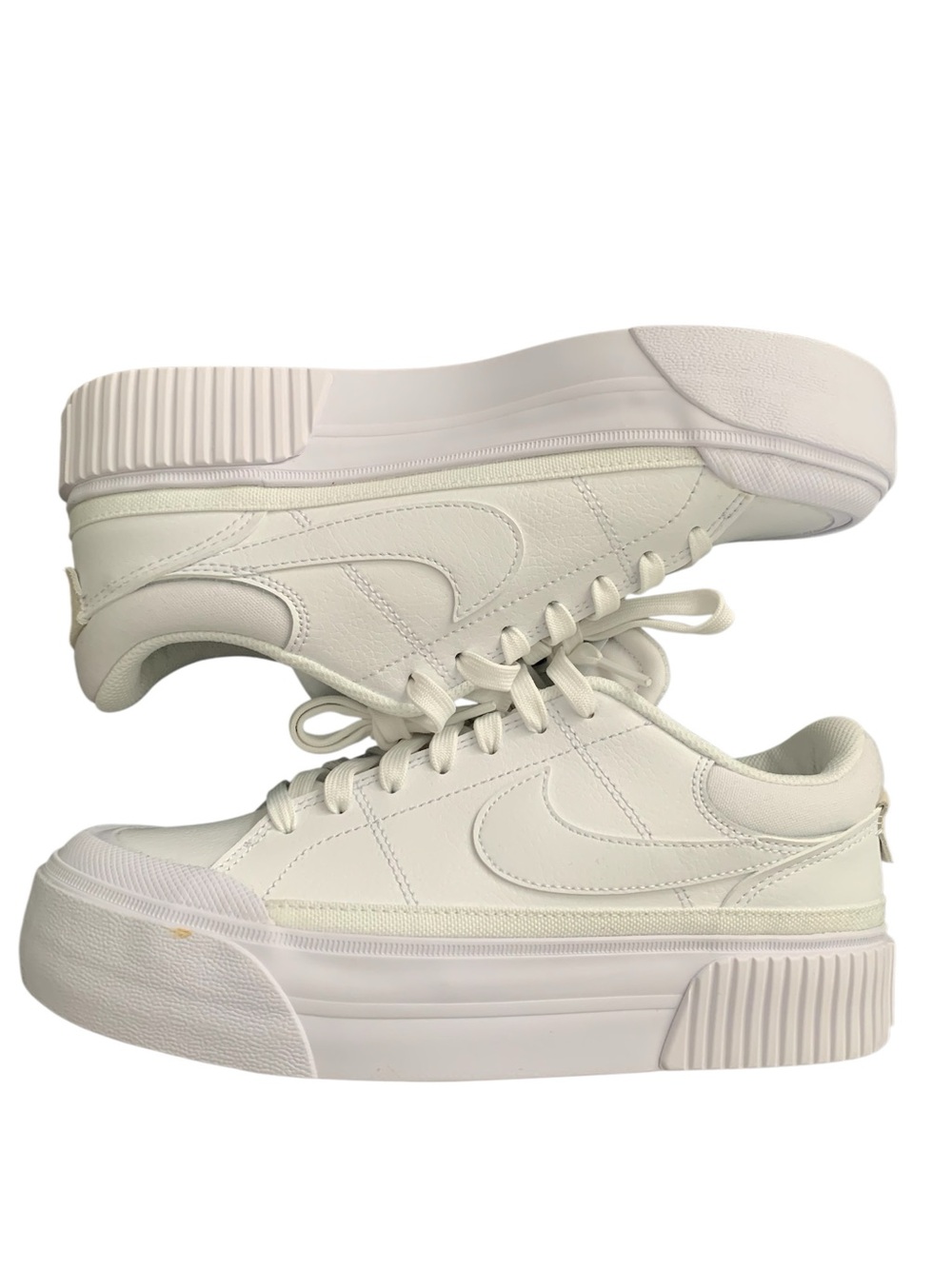 NIKE White Court Legacy Lift Shoes size 7 - Picture 7 of 12